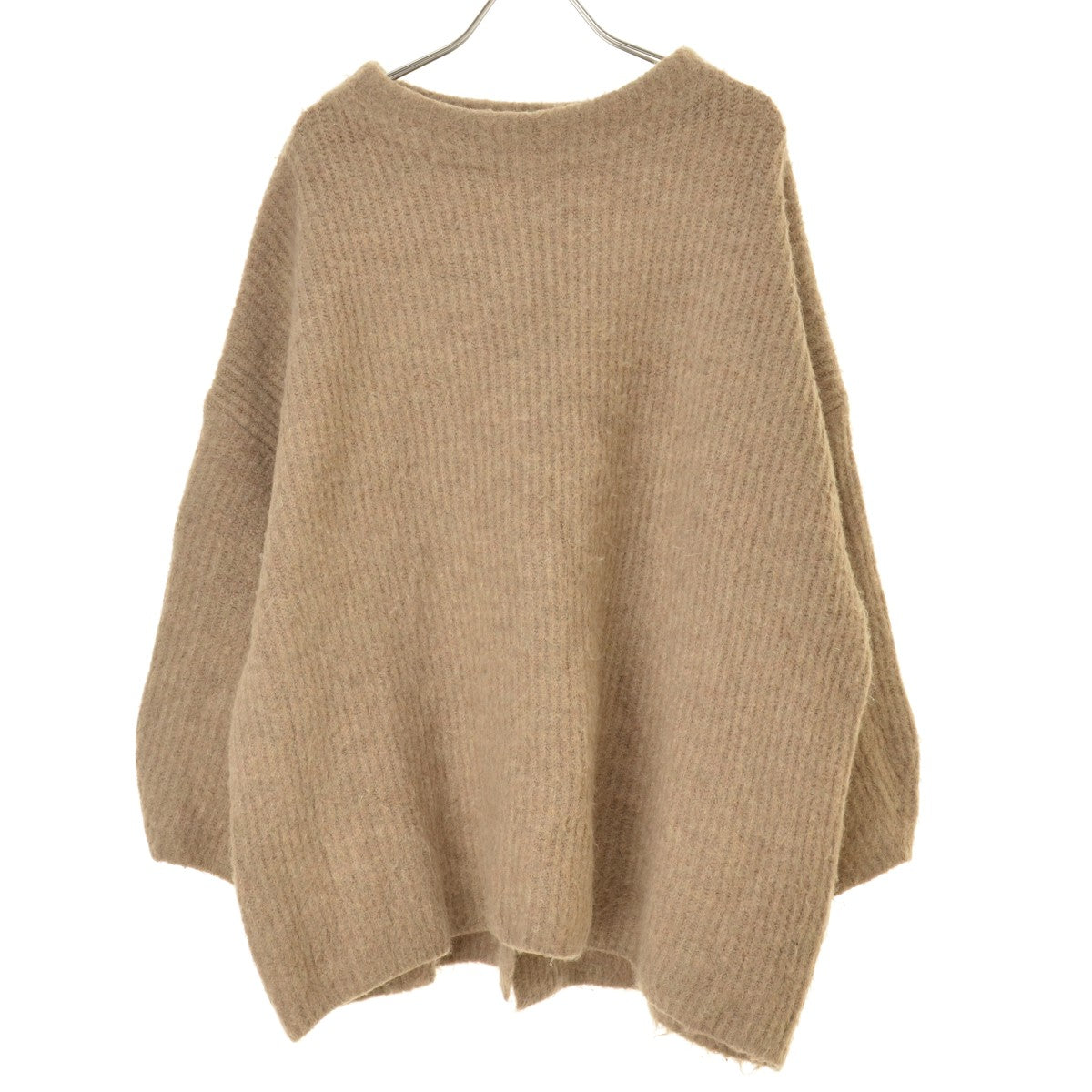 JEANASIS JS063319MC 5Gボトルネックバックスリットニット