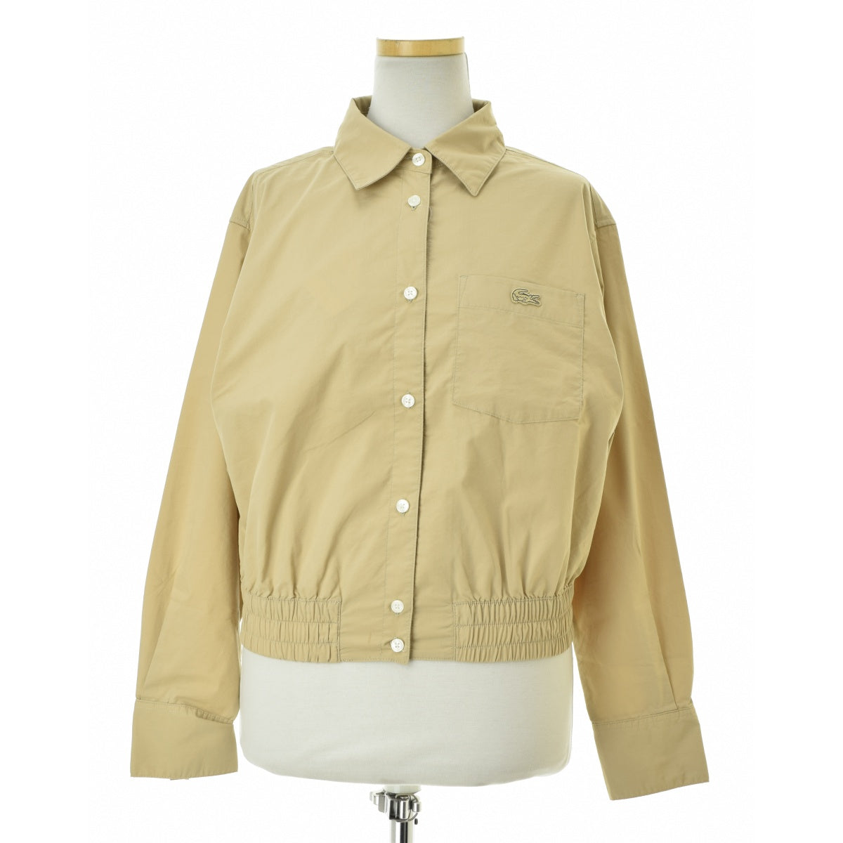 LACOSTE CF6443 ウエストシャーリングシャツブルゾン