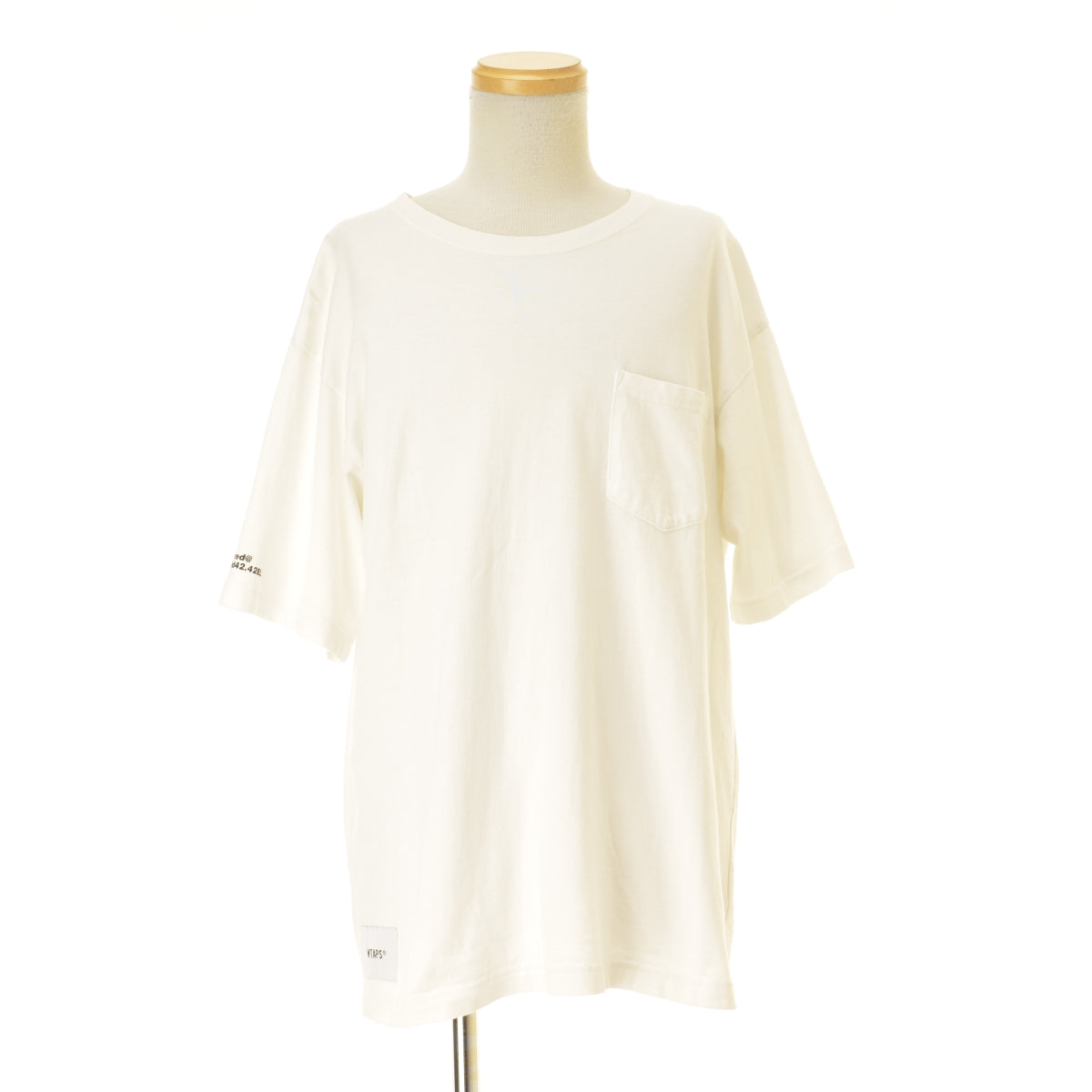 WTAPS 181ATDT-CSM01 BLANK SS GPS 01