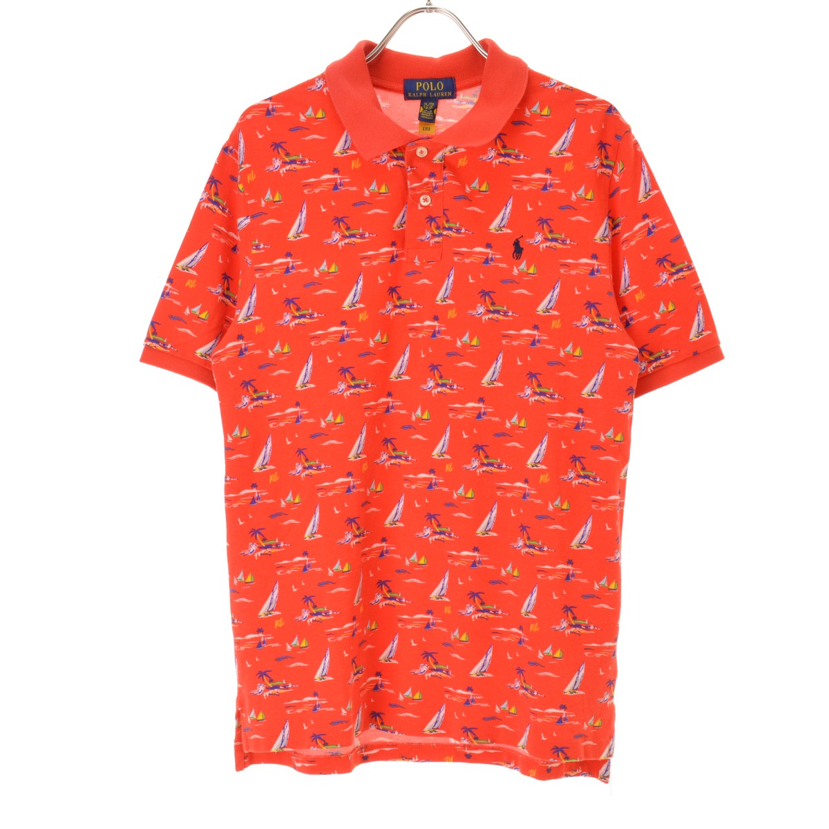 POLO RALPH LAUREN ヨット柄鹿の子