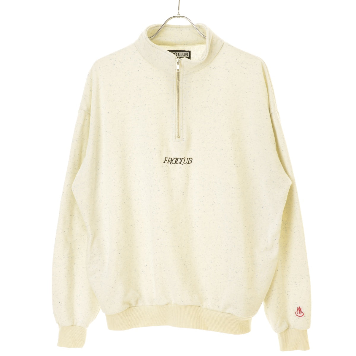 FRO CLUB 221-1273 ネップハーフジップ
