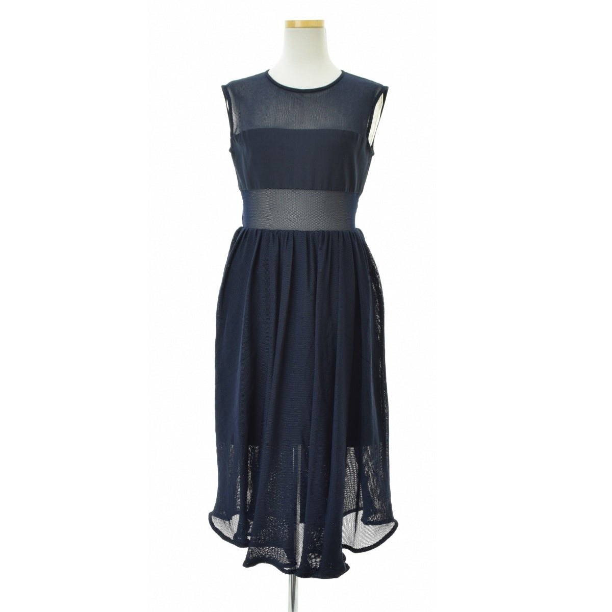 LE CIEL BLEU 16A65004 メッシュ切替ロング