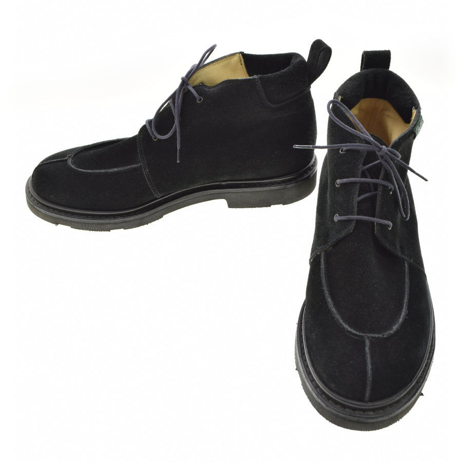Paraboot 90s デカタグ 3ホール Uチップ スエード ハイカット