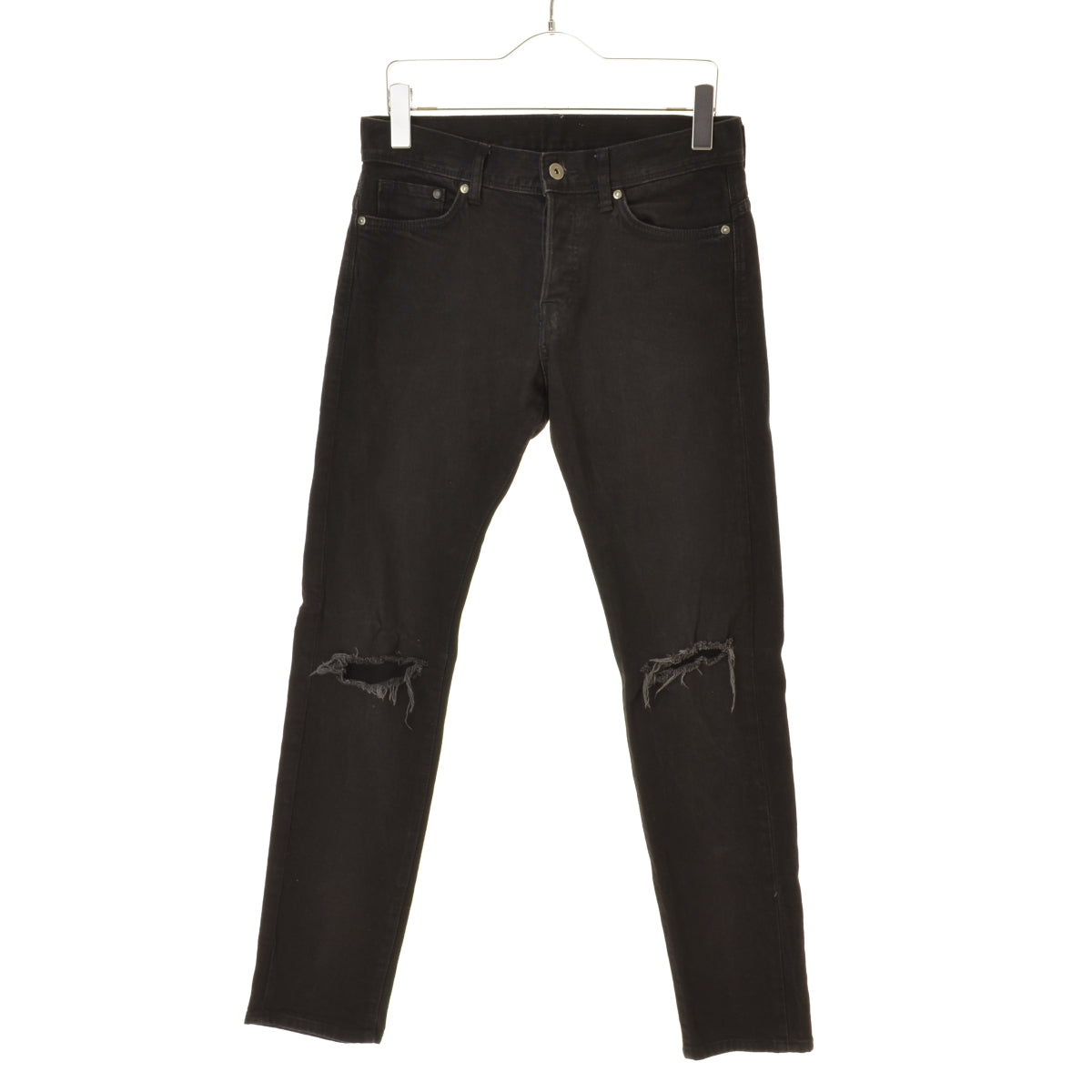 H&M &DENIM SLIM LOW FIT ダメージ加工