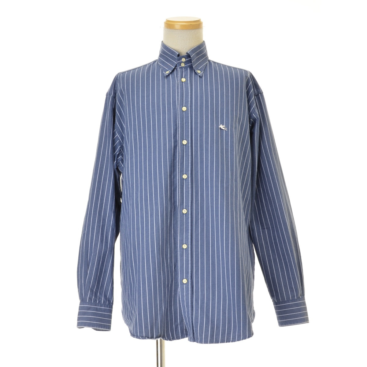 ETRO オックスフォードストライプ ボタンダウン