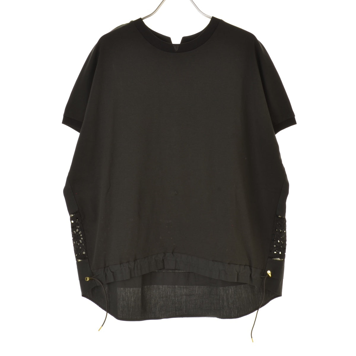 TITE IN THE STORE 523133 レース切替ドロスト プルオーバー