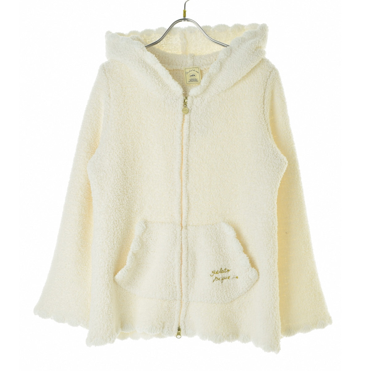 gelato pique PWNT165056 スフレスカラップパーカ
