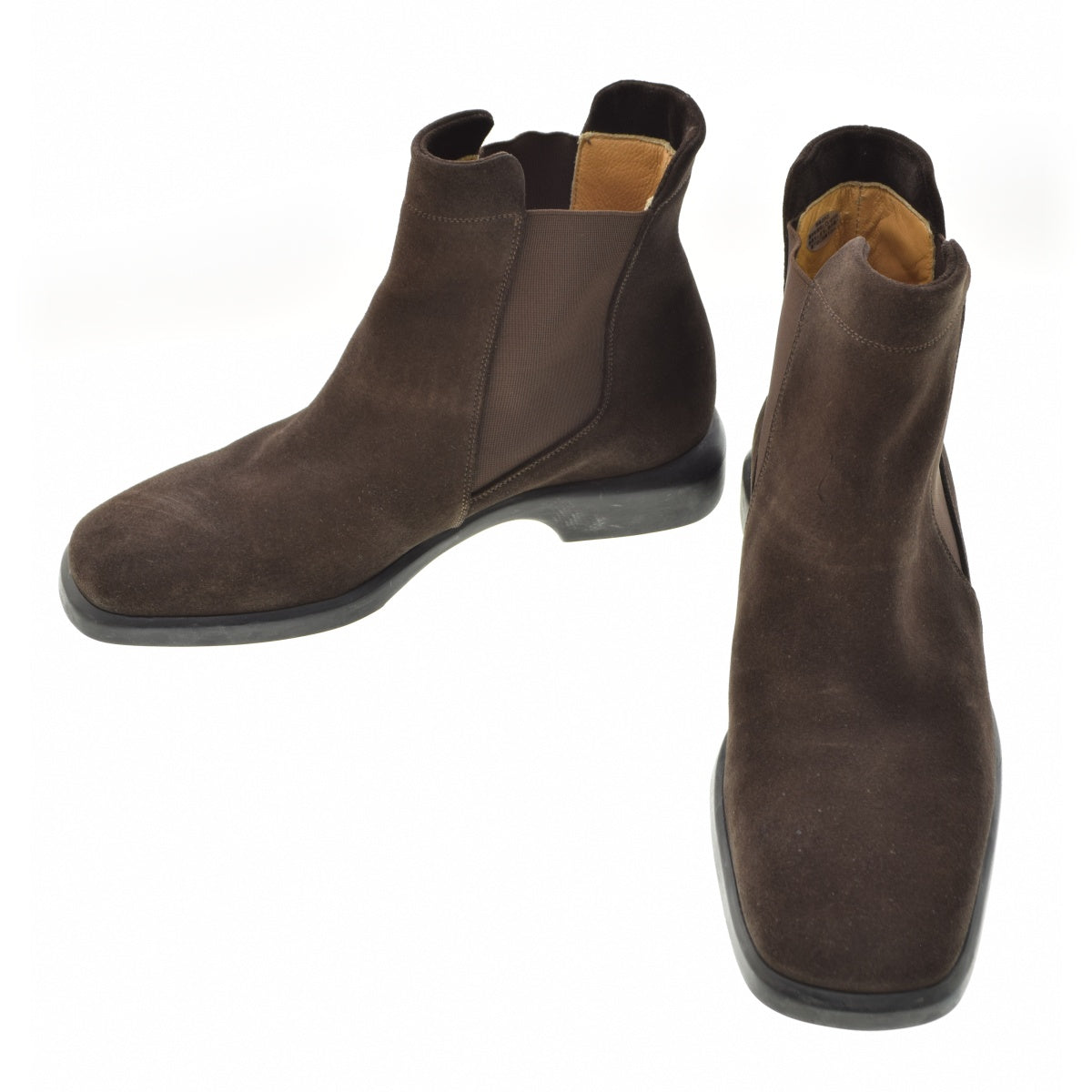 BALLY RIZZARDO スクエアトゥ スエード サイドゴア