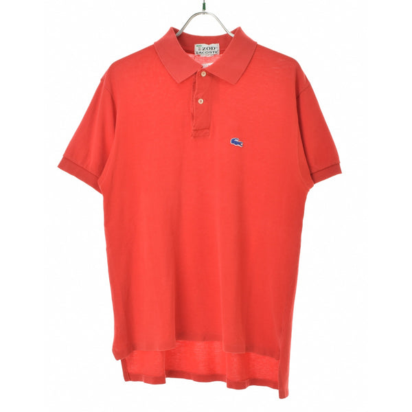 IZOD LACOSTE 70s 糸巻きタグ 青ワニ 鹿の子