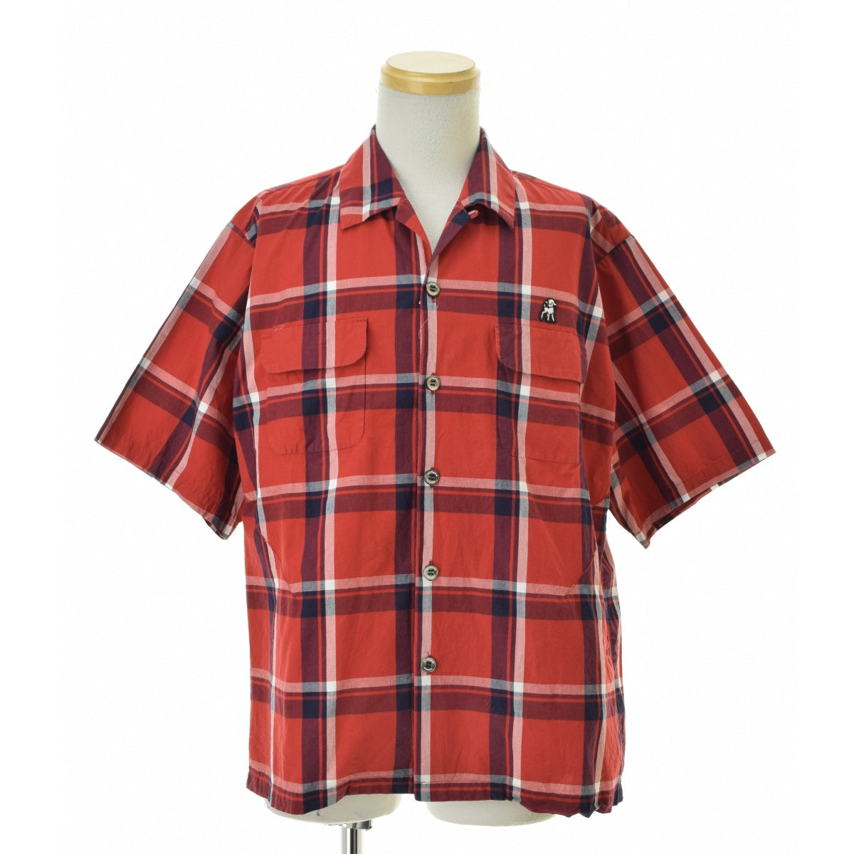the Shepherd undercover 20SS USY4403 チェック オープンカラー