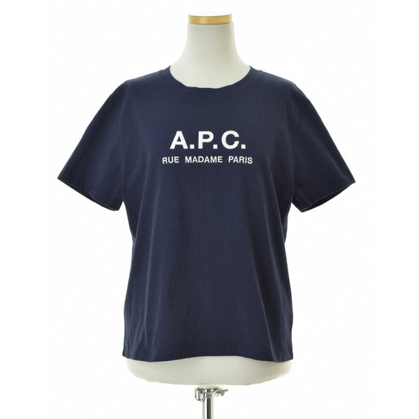 APC 25085193304 T-SHIRT RUE MADAME 2.0 ロゴ刺繍