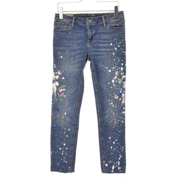 POLO RALPH LAUREN SKINNY ペイント加工