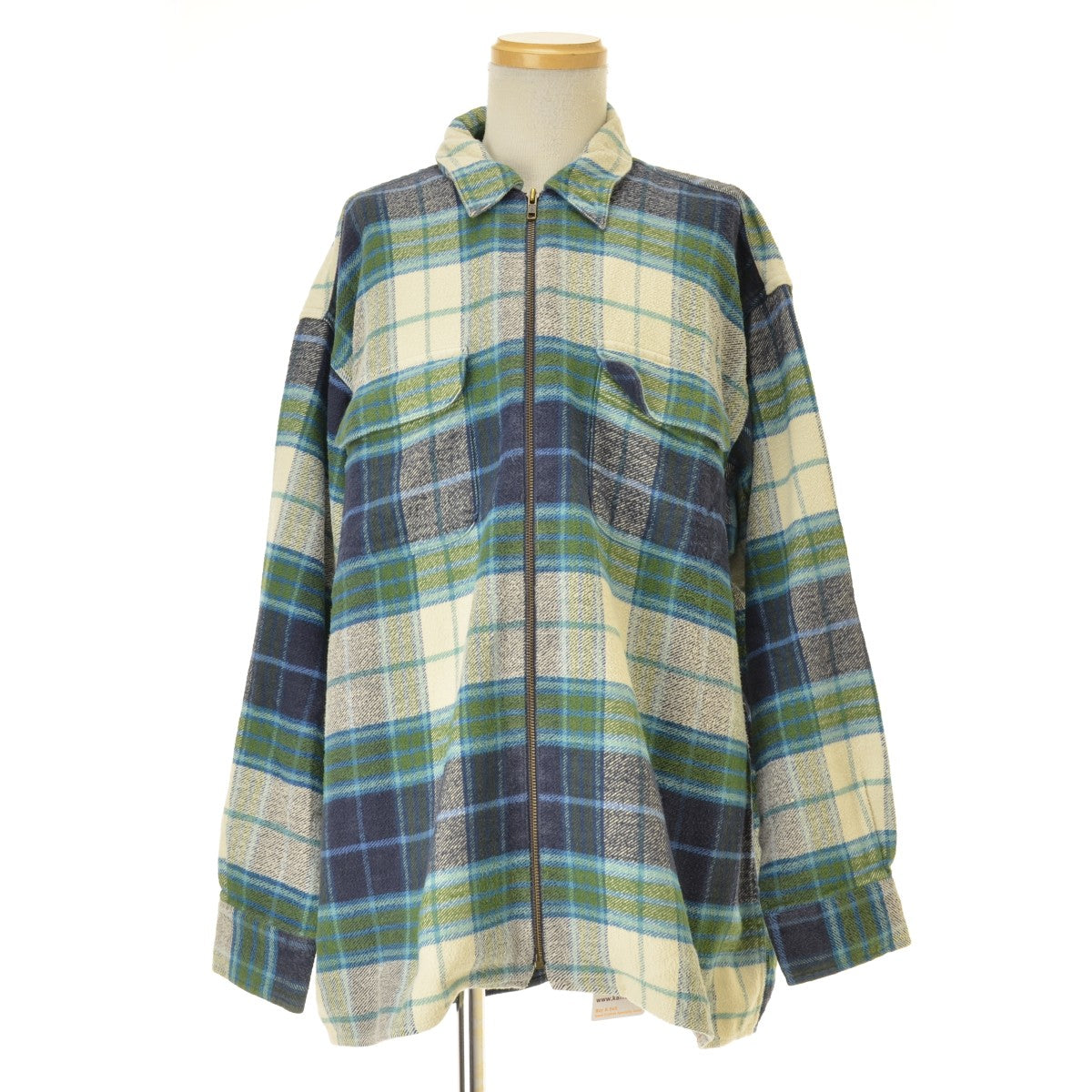 J CREW 90s～ フランネル チェック ジップ