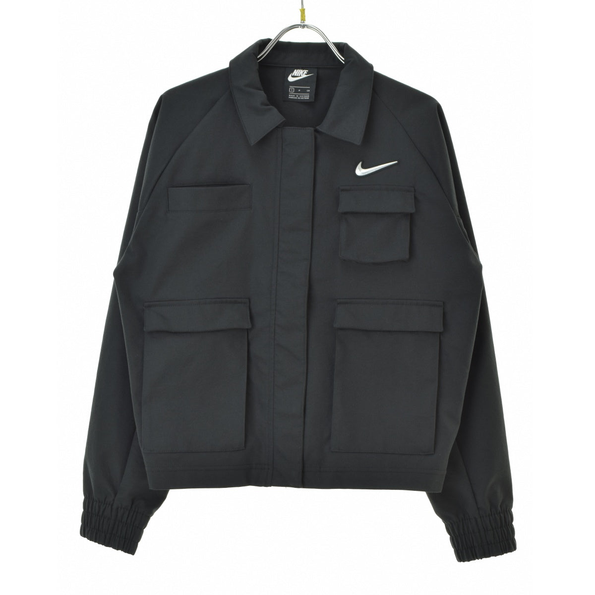 NIKE CZ8900-010 AS W NSW SWSH JKT WVN BLACK NSW スウッシュ ウーブン