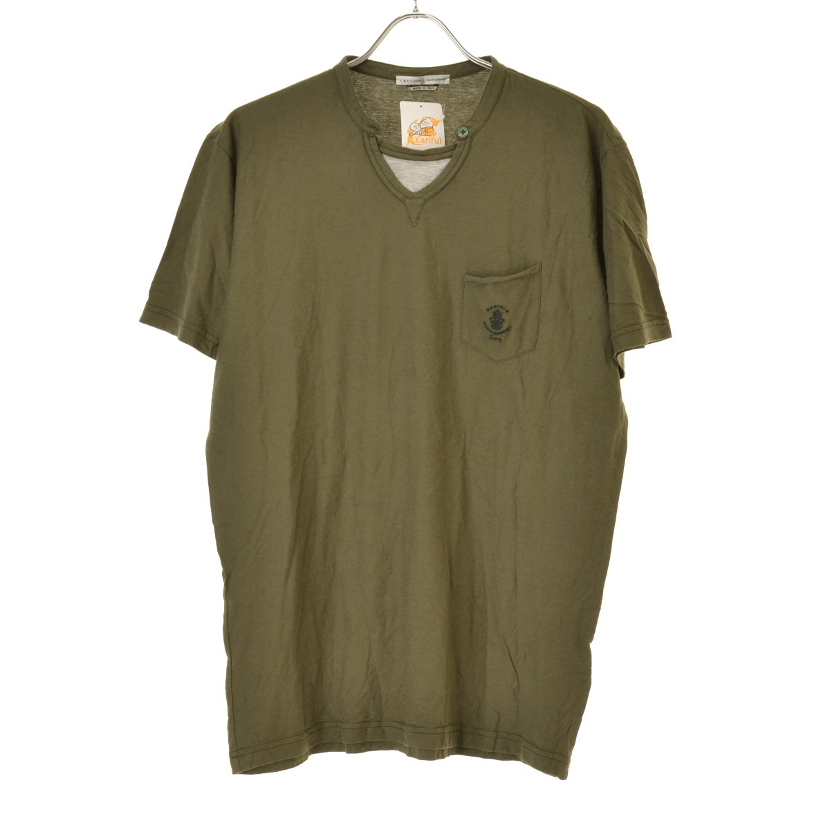 GREY DANIELE ALESSANDRINI M7210E5034000 ポケット付