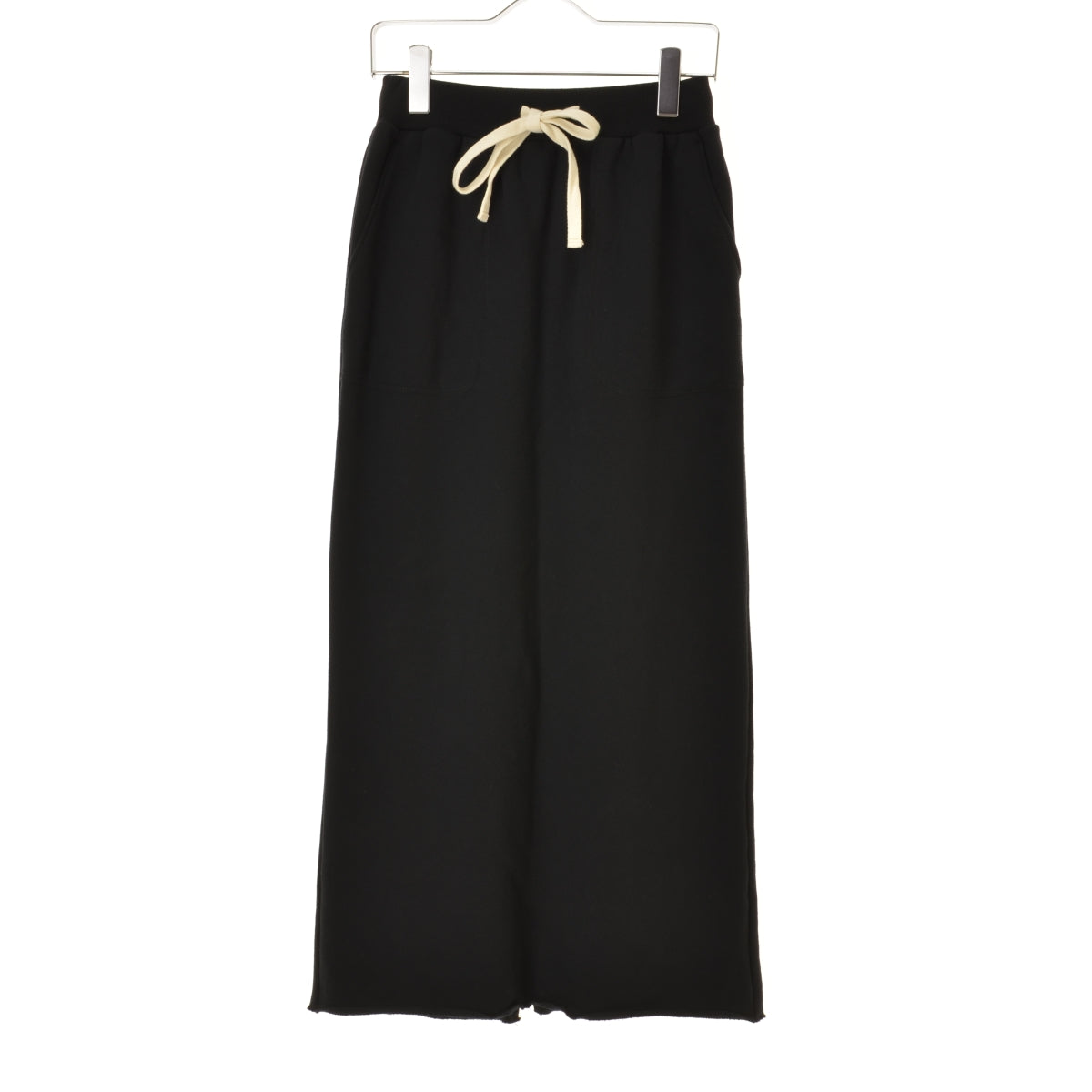 SACRA 26SS 126142122 EX.FINE FLEECE SKIRT スウェット Iラインマキシ