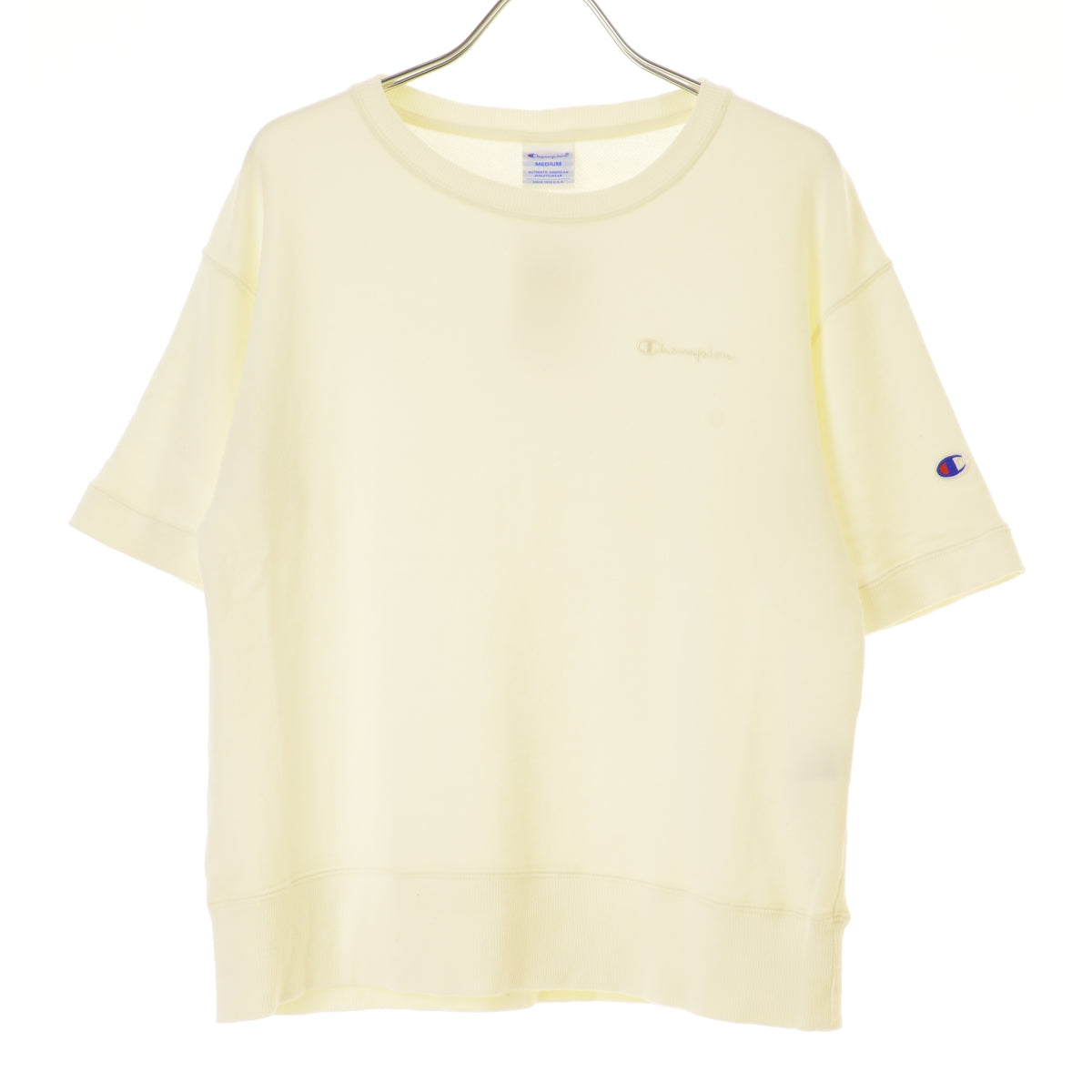 CHAMPION CW-D009 ショートスリーブクルーネックスウェットシャツ