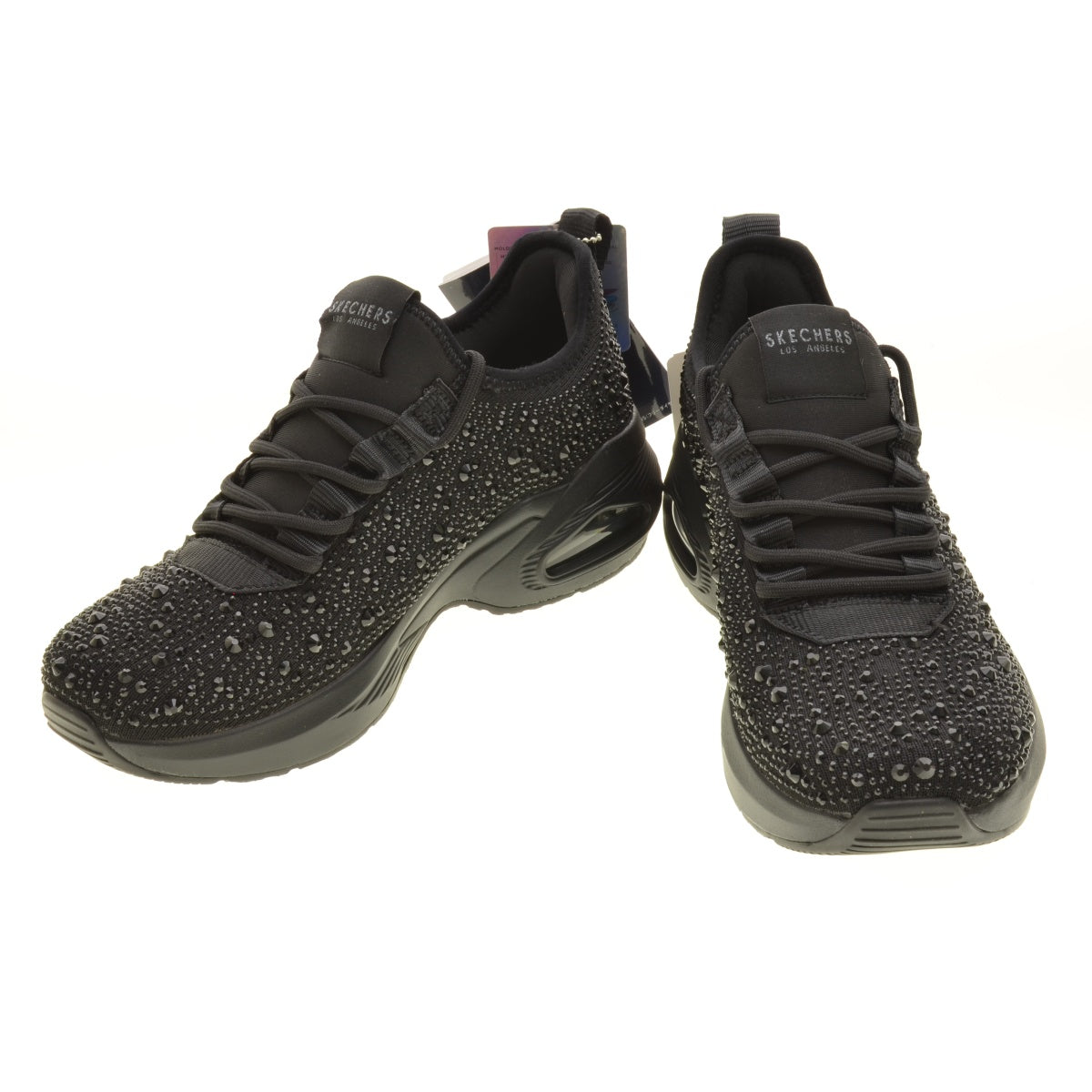 SKECHERS 177073-BBK M-UNO GLITZY GLAM エムウノ グリッツィー グラム