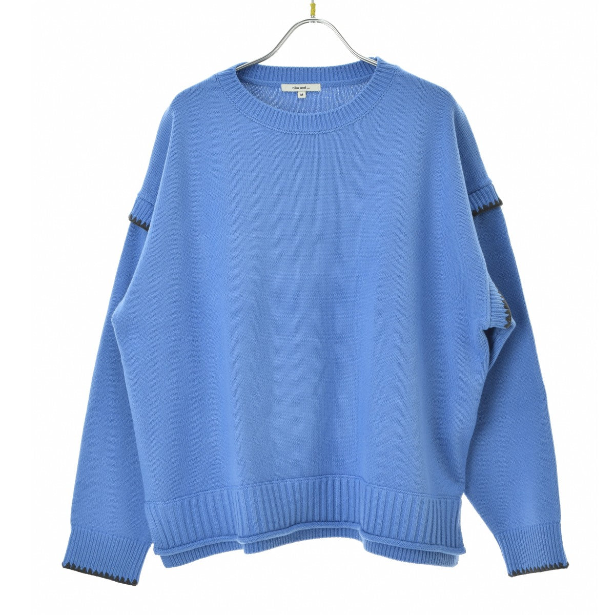 niko and... 25AW 290591 ブランケットステッチラクリルプルオーバー