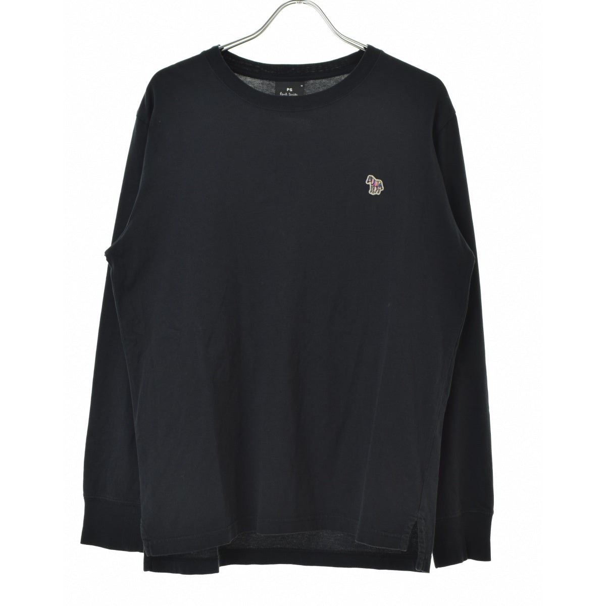 PS PAUL SMITH 553501 828R STRIPE ZEBRA ONE POINT LONG-SLEEVE T-SHIRT ストライプゼブラ