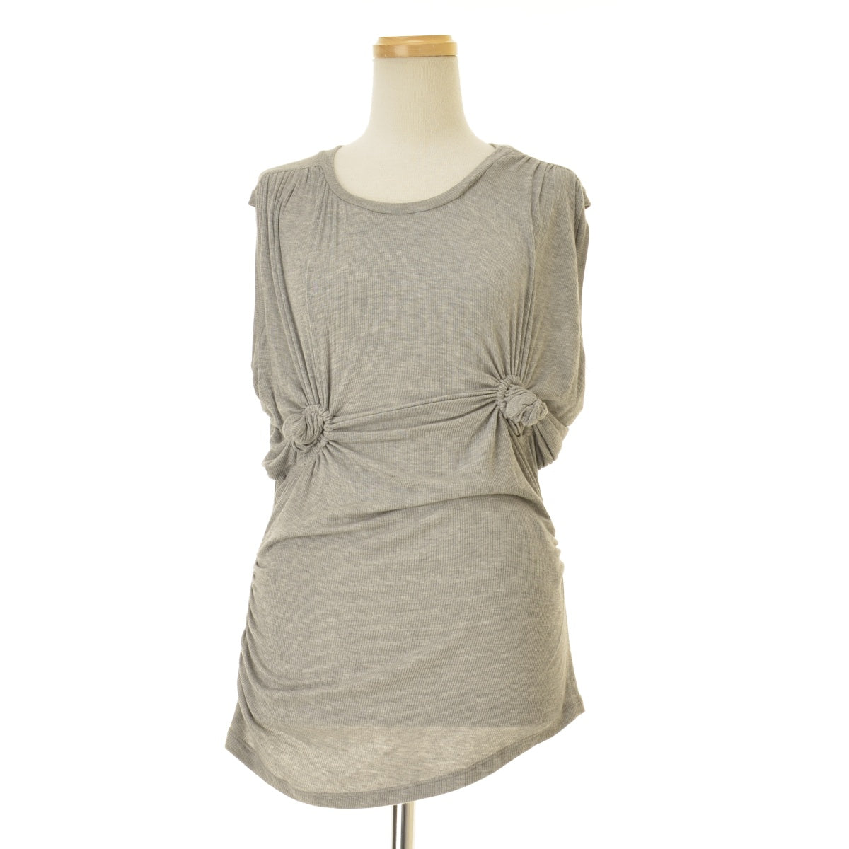 vaquera VAQ07T104 Ruched Tank Top ツイストリブ タンクトップ