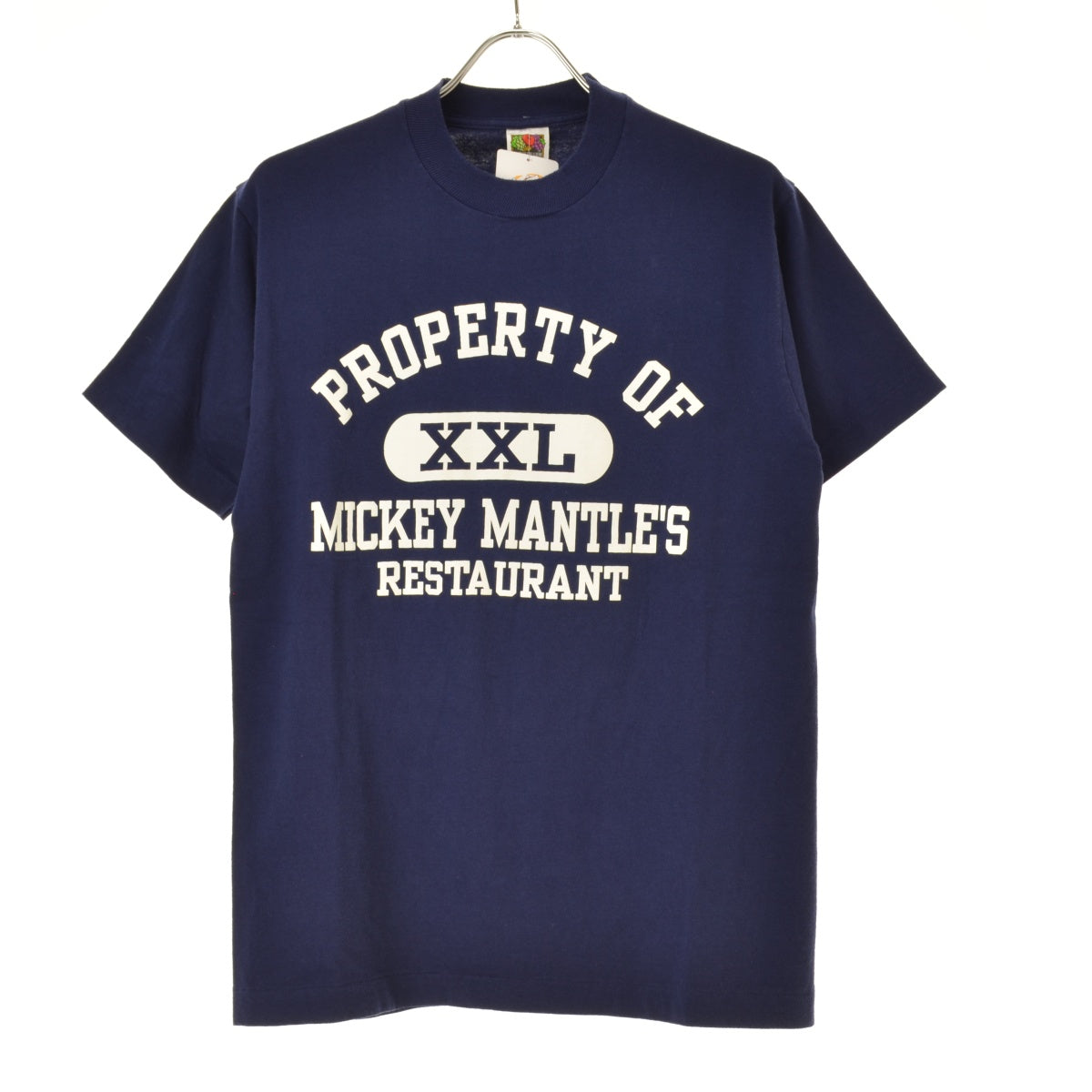 FRUIT OF THE LOOM MICKEY MANTLE'S RESTAURANT シングルステッチ クルーネック