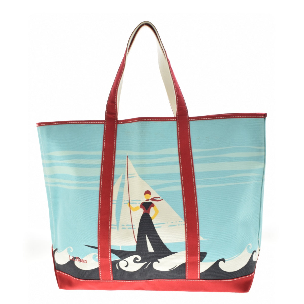 L.L.BEAN 0KJP4 BOAT & TOTE ボートアンドトート セーリングプリント
