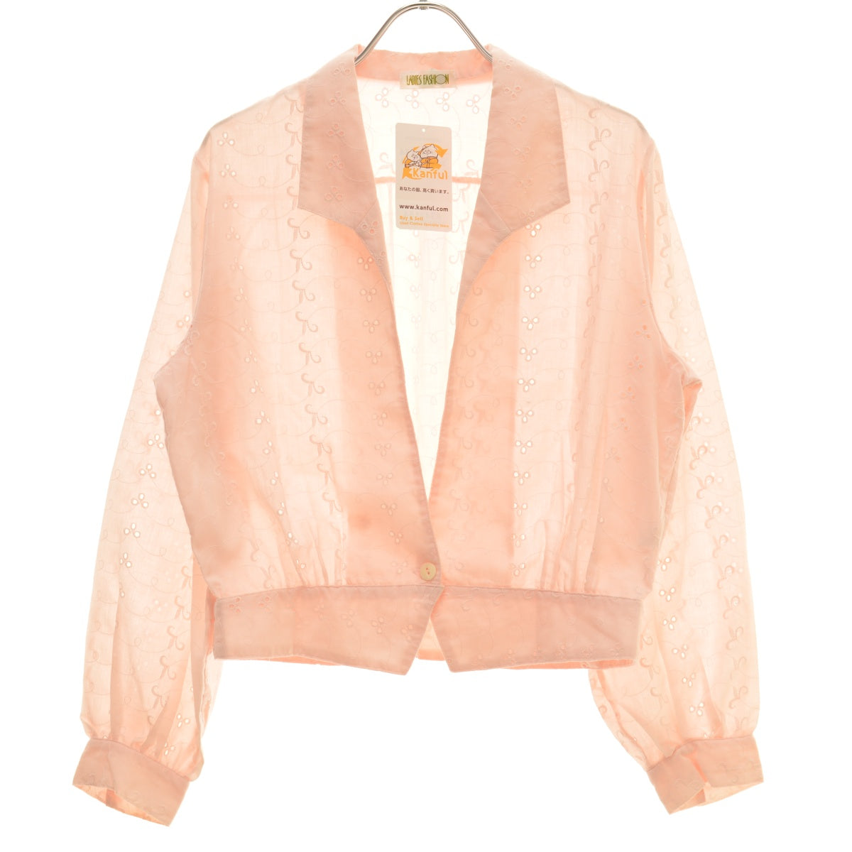 LADIES FASHION カットワークレース
