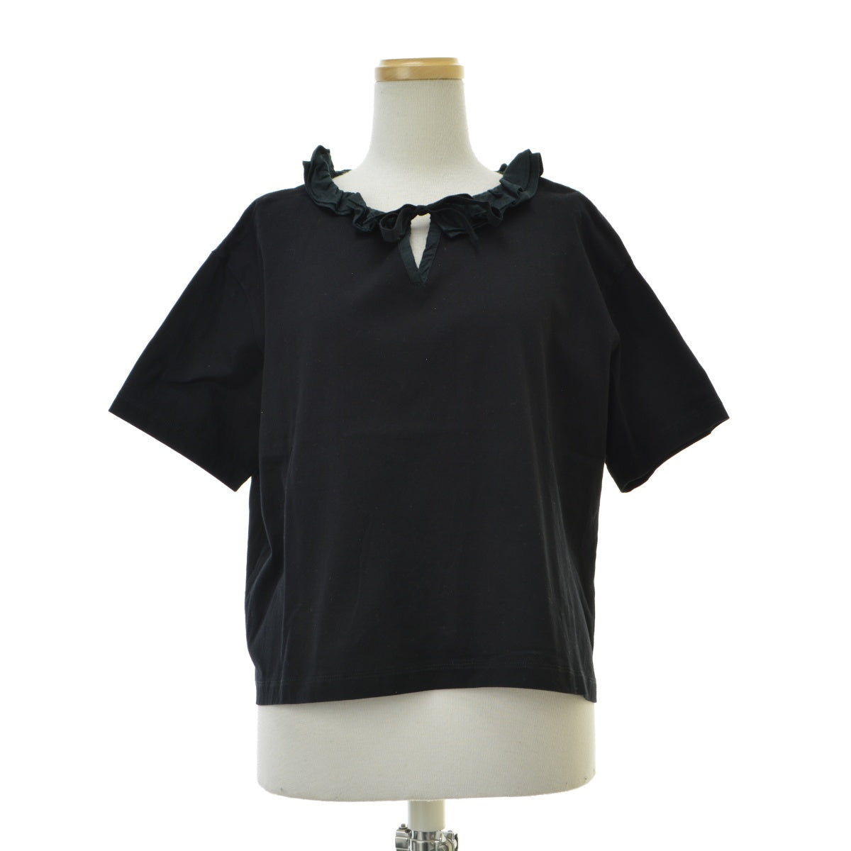 mizuiro-ind 2-210138 フリルカラースキッパーTシャツ