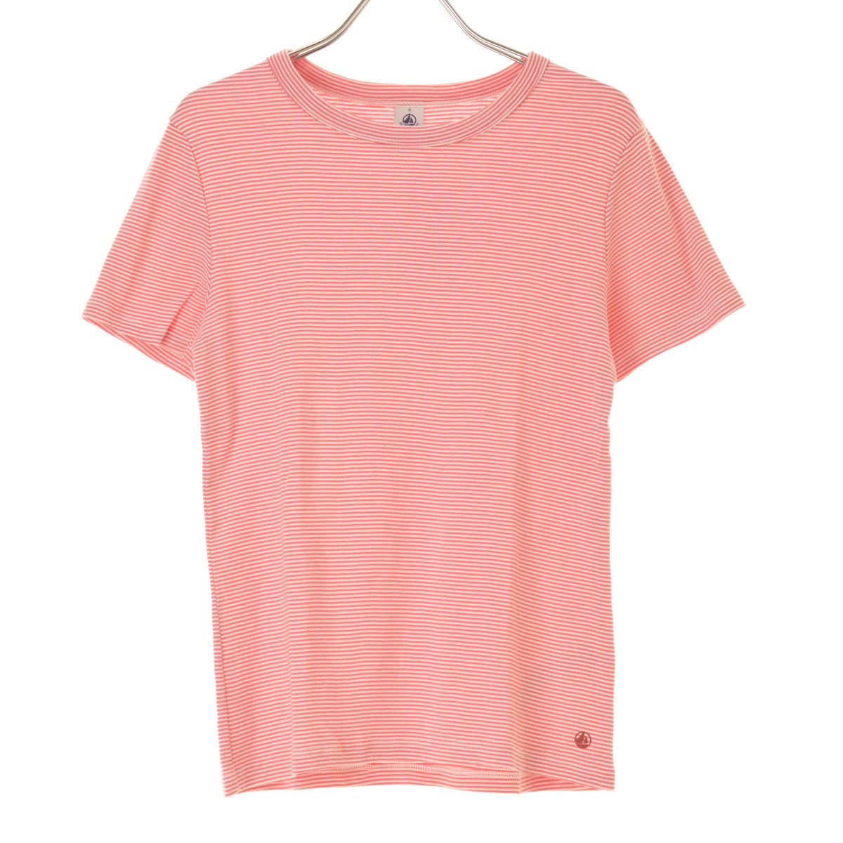PETITBATEAU A0D3P01 アイコニック半袖Tシャツ ミラレボーダー
