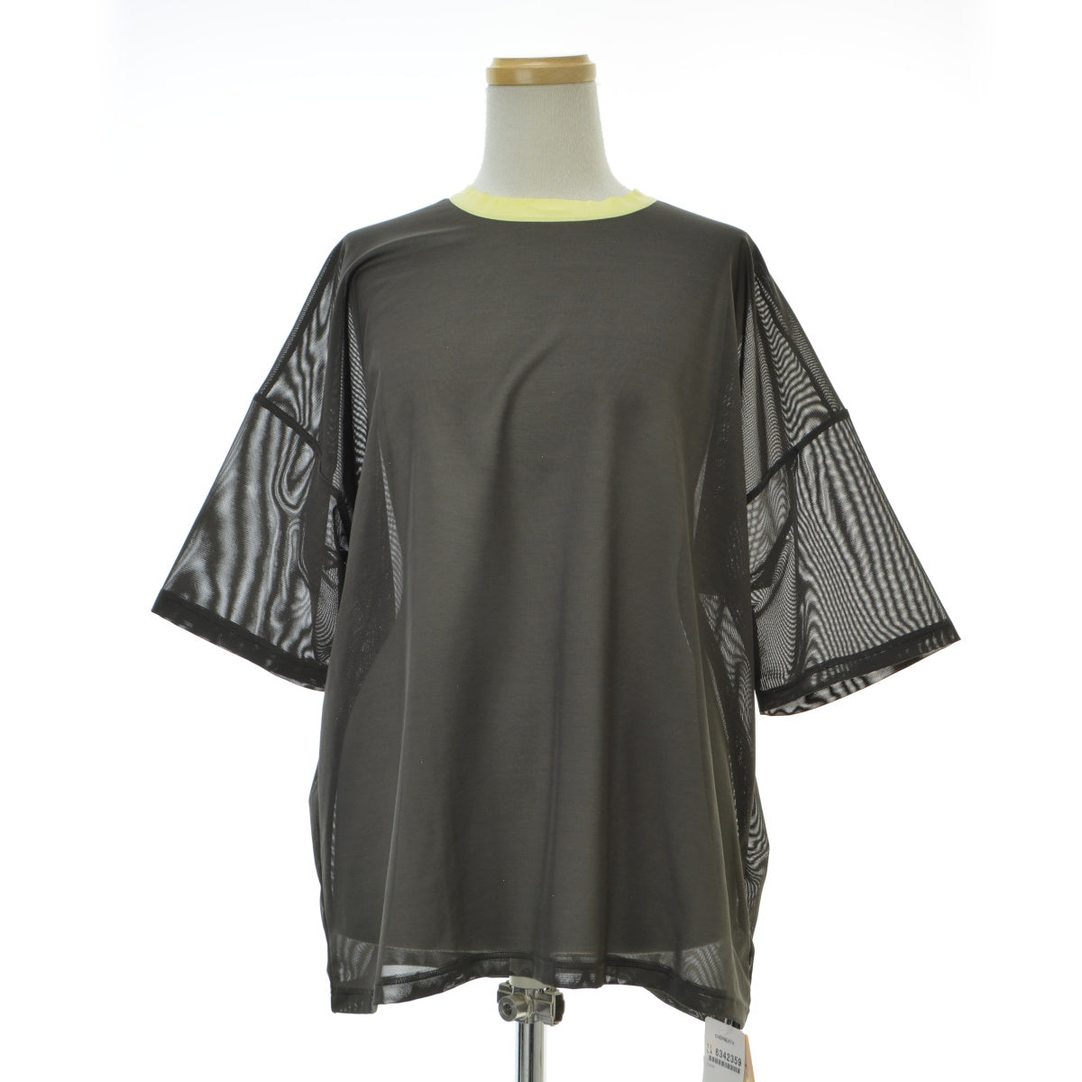 OVERNEATH 26SS 92-03-62-03429 Net Big T-shirts メッシュネット