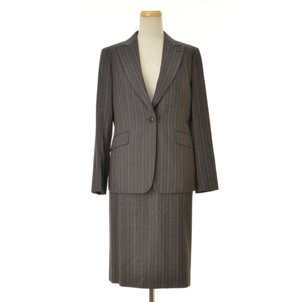 BROOKS BROTHERS ストライプ1釦テーラードジャケット