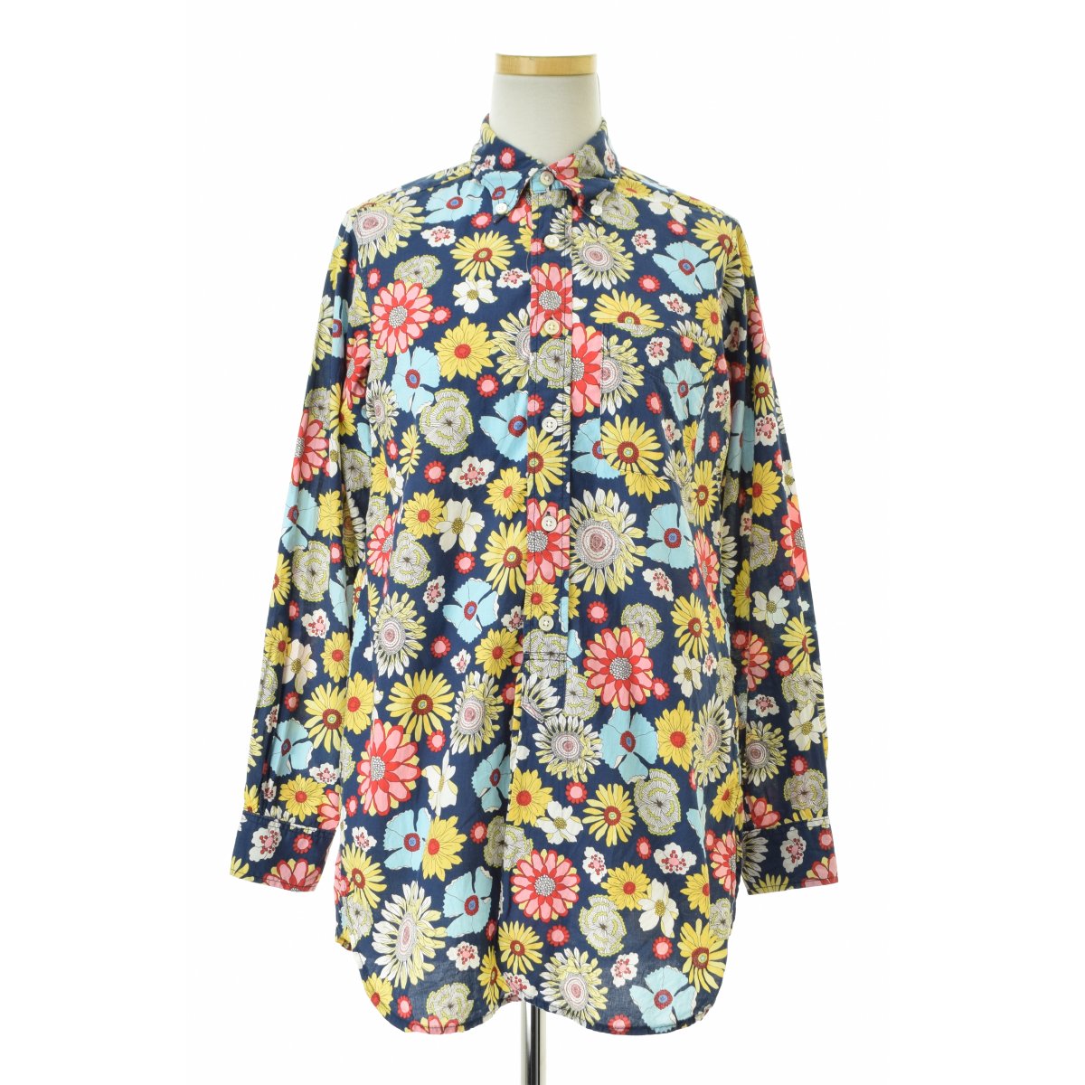 FWK ENGINEERED GARMENTS 19th B.D.SHIRT フラワー プリント