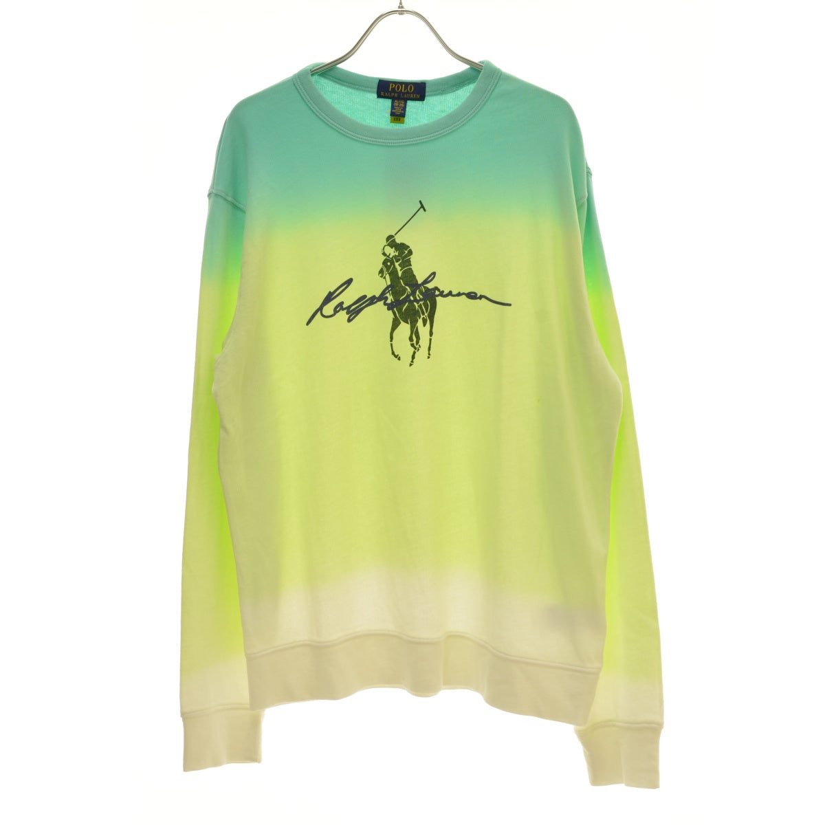 POLO RALPH LAUREN Big Pony ディップダイド スパ テリースウェットシャツ