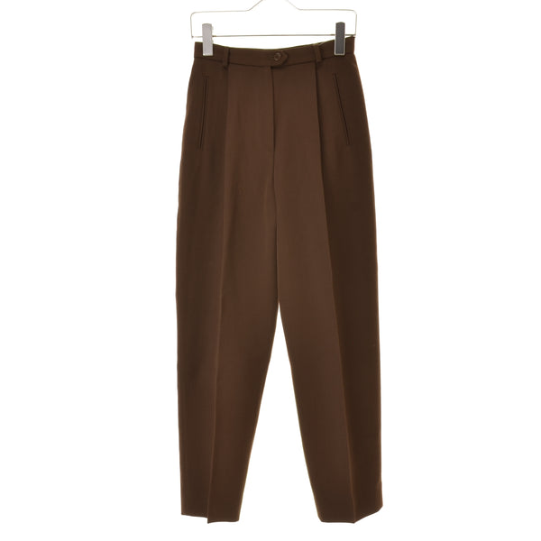MaxMara 1タック テーパード トラウザー