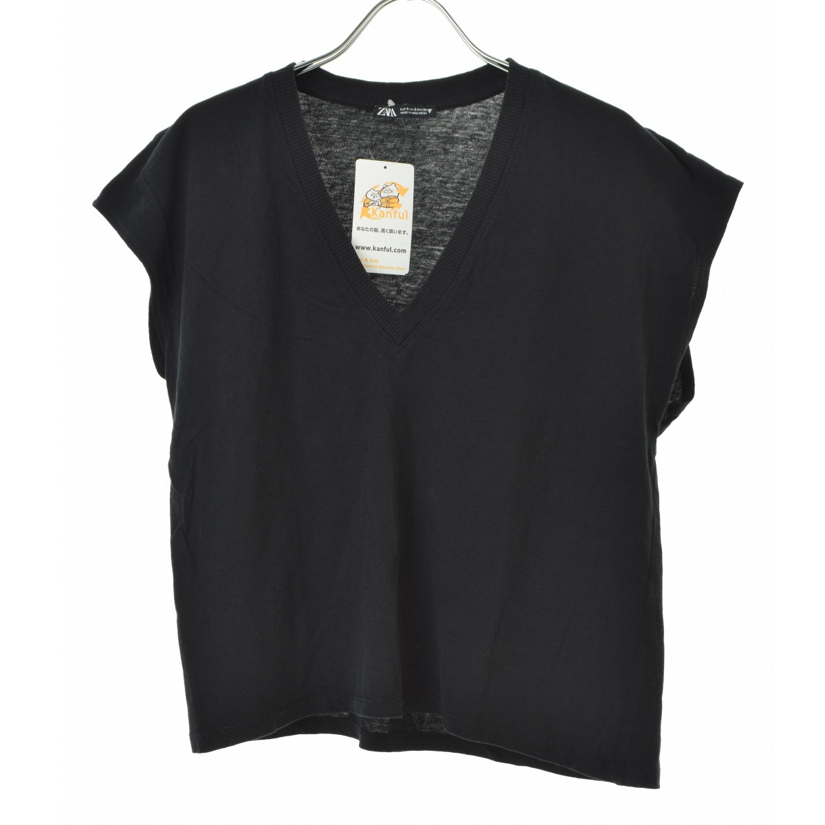 ZARA Vネック クロップド