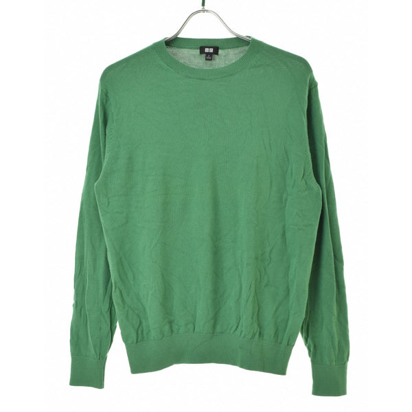 UNIQLO ウォッシャブルコットンクルーネックセーター