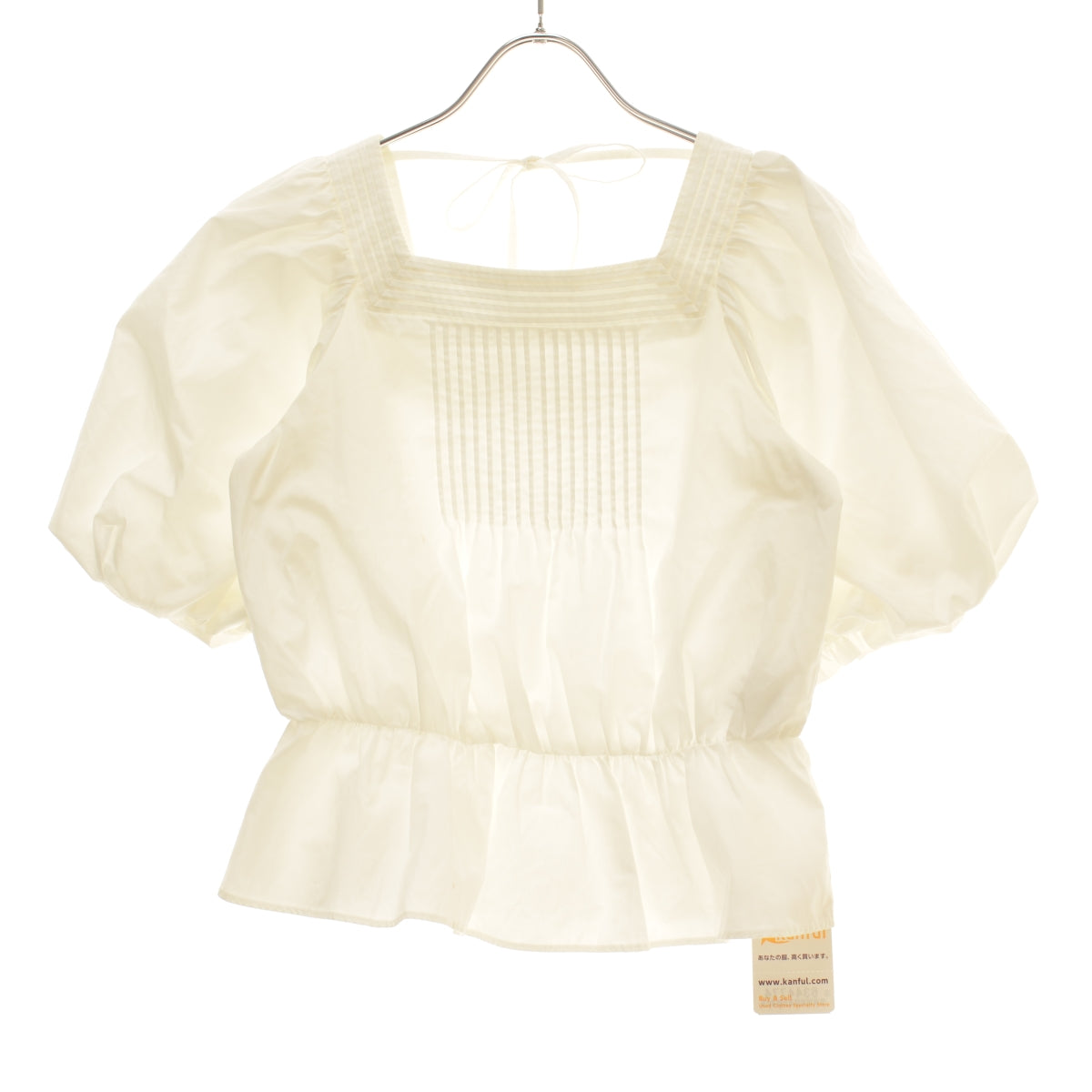 SNIDEL SWFB212050 コットンスクエアネック