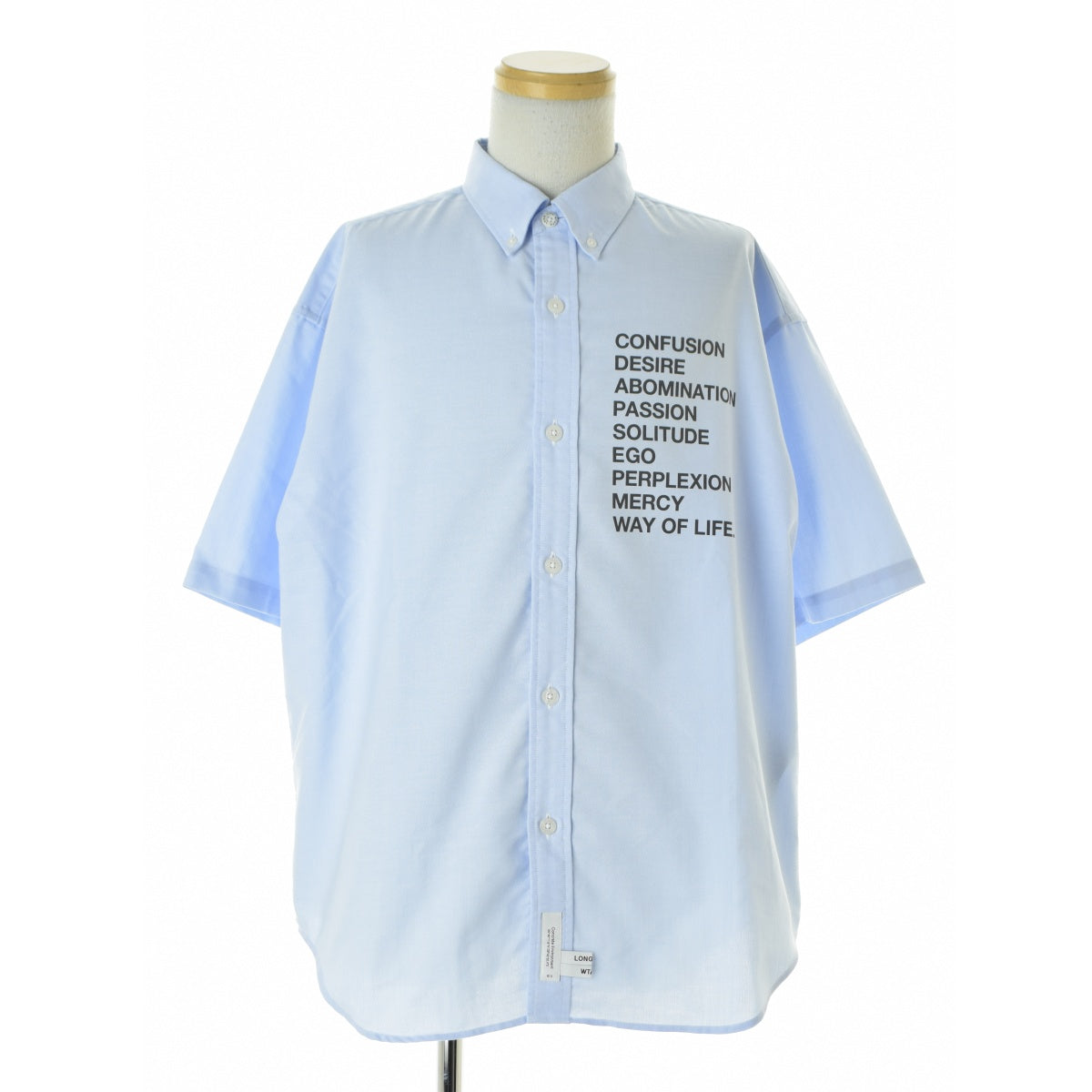 WTAPS 26SS 261CWDT-SHM05 BD / SS / CTPL. OXFORD