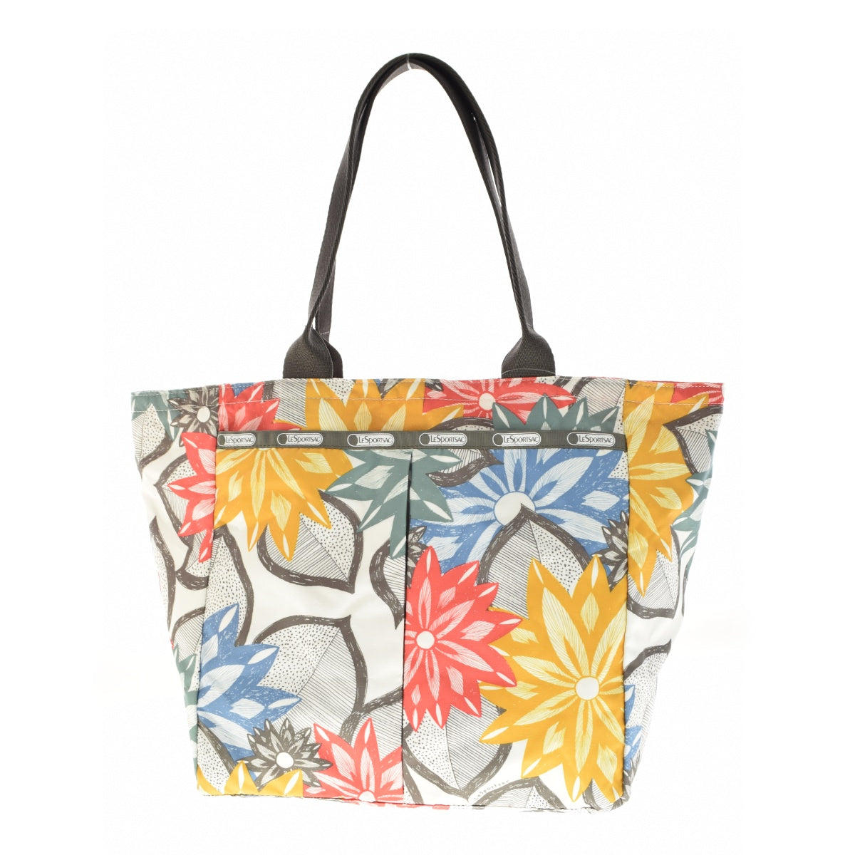 LESPORTSAC 7891 D595 EVERYGIRL TOTE CARAWAY FLORAL LIGHT