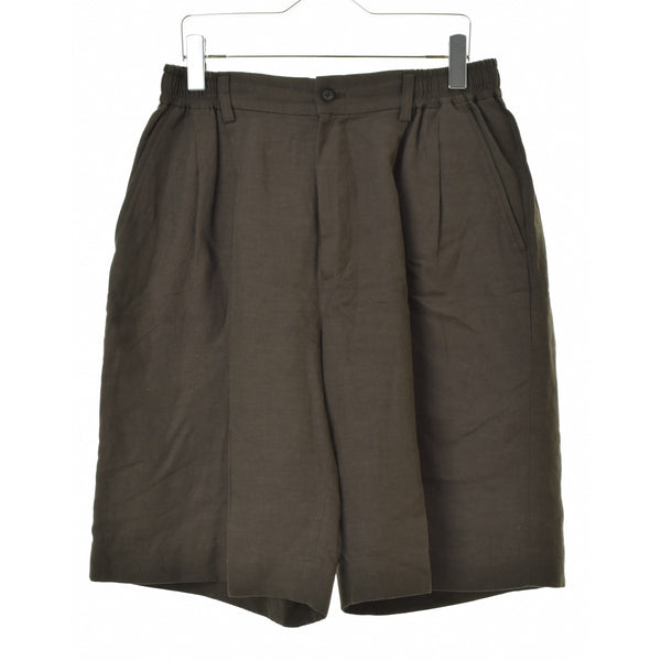 ssstein 26SS ST.1437 VIS/LI/RA Twill Wide Easy Short Trousers