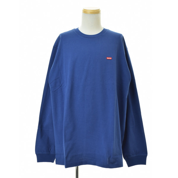 SUPREME 24AW Small Box L/S Tee Dark Royal