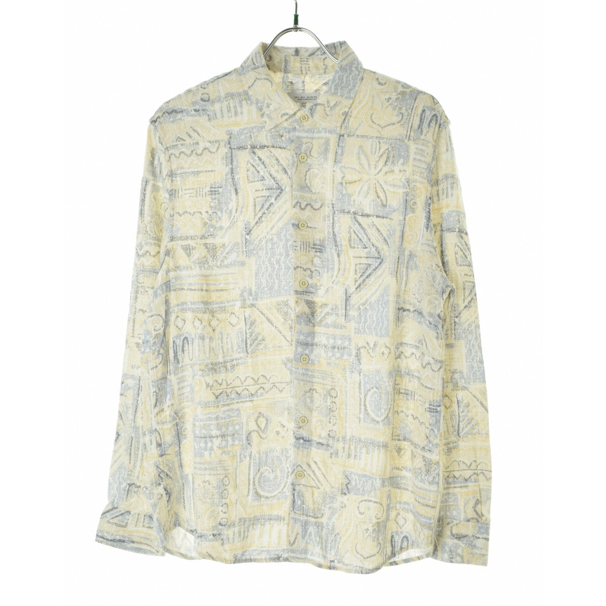 ZARA 2675/409/710 リネンレーヨン 総柄