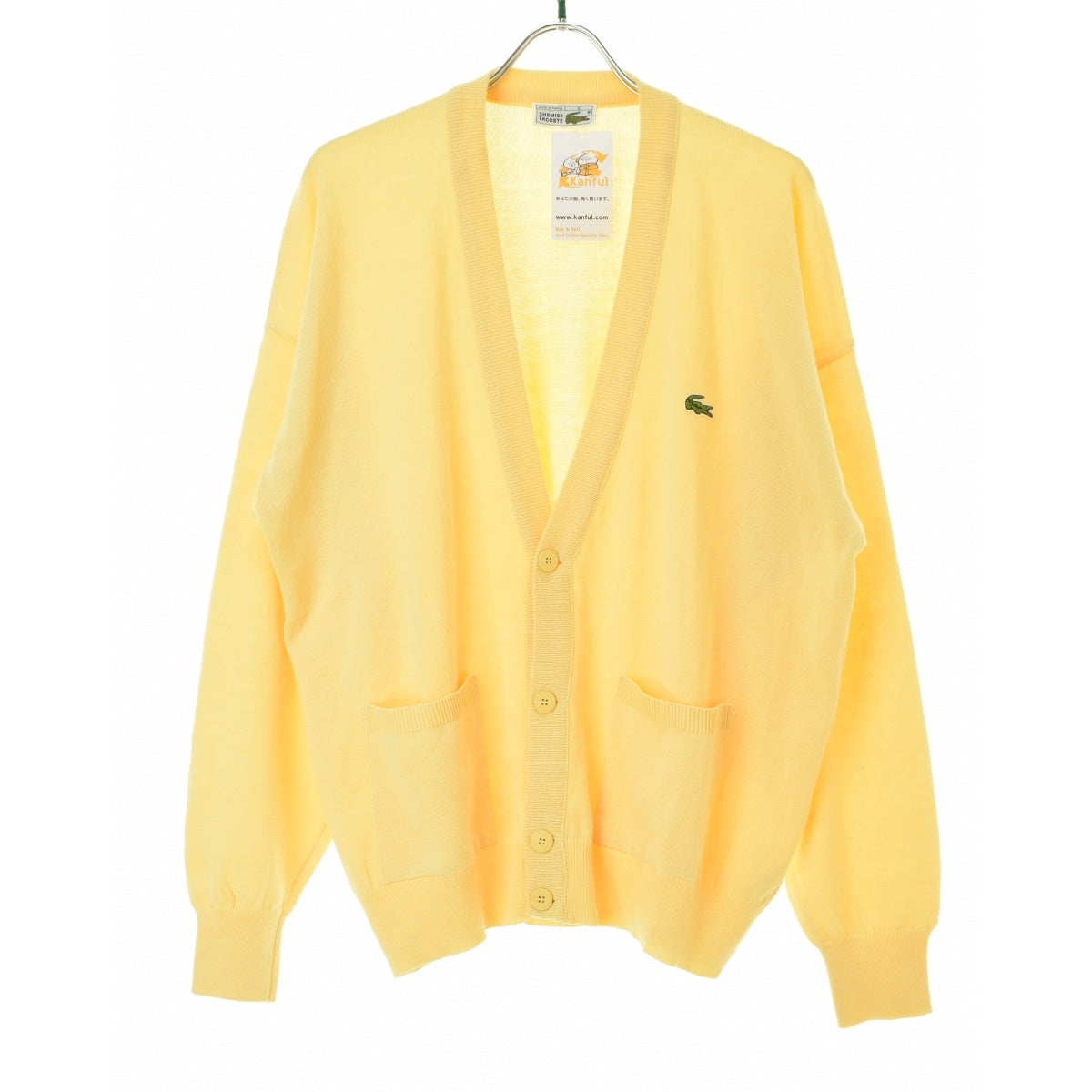 LACOSTE CHEMISE フランス製 コットンアクリルニット