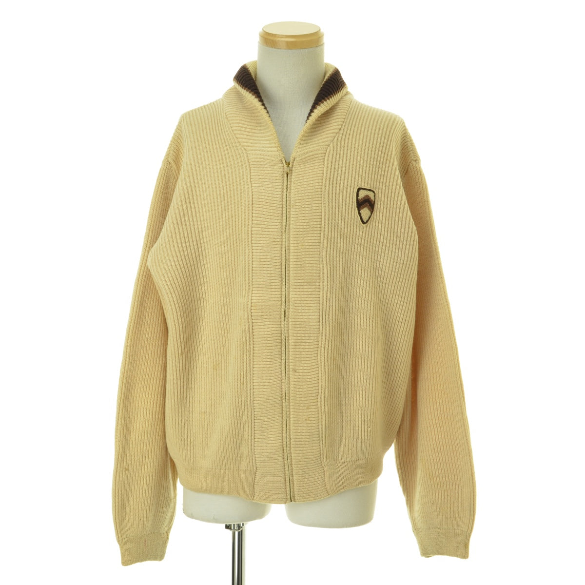 PENGUIN 60s ショールカラージップアップニット
